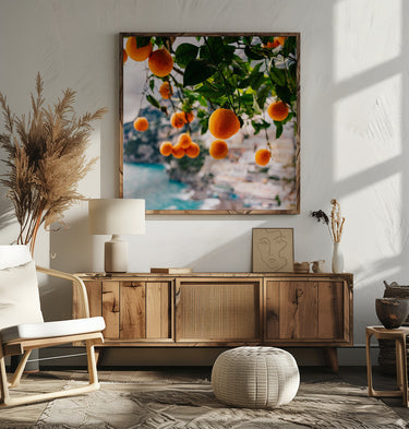 Naranjas de la Costa Amalfitana  ·  cuadro de decoración